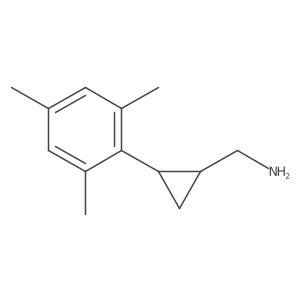 (2-Mesitylcyclopropyl)methanamine结构式