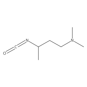 (3-Isocyanatobutyl)dimethylamine结构式