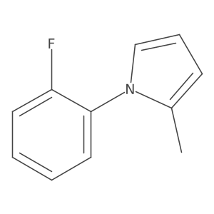 1-(2-Fluorophenyl)-2-methyl-1H-pyrrole Structure