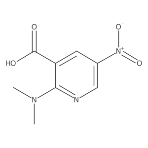 2-(Dimethylamino)-5-nitronicotinic Acid Structure
