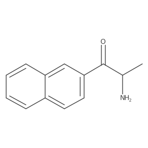 2-Amino-1-(naphthalen-2-yl)propan-1-one Structure