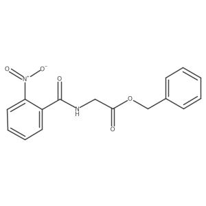 Benzyl 2-[(2-nitrophenyl)formamido]acetate结构式