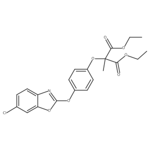 rac-FenoxapropP-Ethyl-2-ethylformate结构式