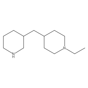 1-Ethyl-4-[(piperidin-3-yl)methyl]piperidine结构式