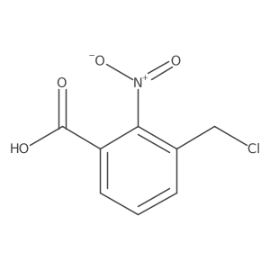 3-(Chloromethyl)-2-nitrobenzoic acid Structure