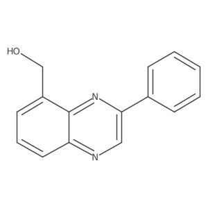 3-Phenyl-5-quinoxalinemethanol结构式