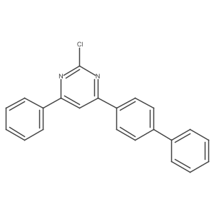 2-Chloro-4-phenyl-6-(4-phenylphenyl)pyrimidine Structure