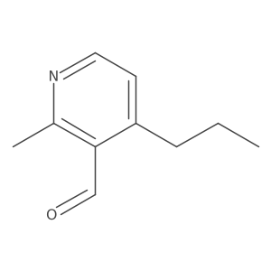 2-Methyl-4-propylpyridine-3-carbaldehyde Structure