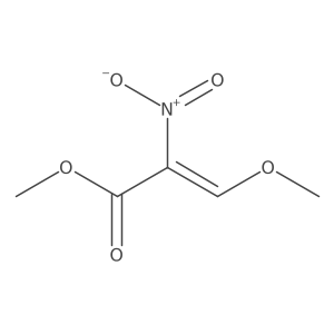 Methyl 3-Methoxy-2-nitroacrylate Structure