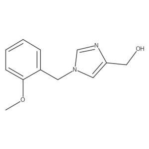 (1-(2-methoxybenzyl)-1H-imidazol-4-yl)methanol Structure