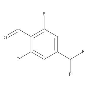 4-(Difluoromethyl)-2,6-difluorobenzaldehyde结构式