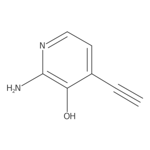 3-Pyridinol, 2-amino-4-ethynyl- Structure