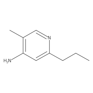 5-Methyl-2-propylpyridin-4-amine Structure