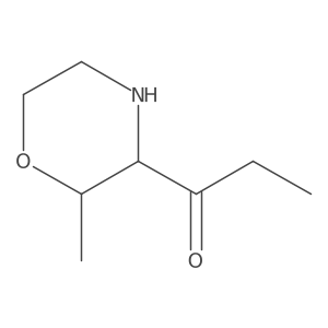 1-(2-Methylmorpholin-3-yl)propan-1-one结构式