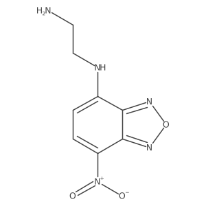 N1-(7-Nitrobenzo[c][1,2,5]oxadiazol-4-yl)ethane-1,2-diamine Structure