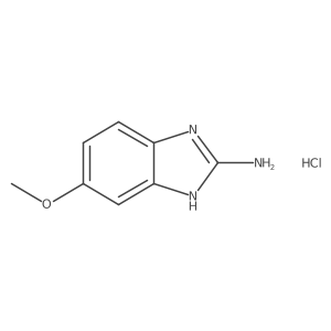 5-Methoxy-1H-benzo[d]imidazol-2-amine hydrochloride Structure