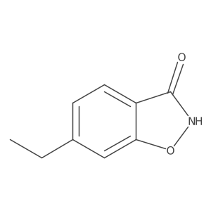 6-Ethyl-1,2-benzoxazol-3-ol结构式