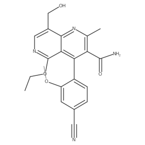 Finerenone metabolite M2结构式