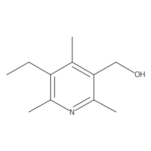 (5-Ethyl-2,4,6-trimethylpyridin-3-yl)methanol Structure
