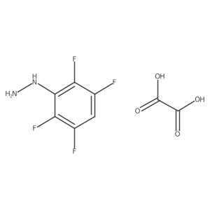 (2,3,5,6-Tetrafluorophenyl)hydrazine oxalate(1:x)结构式