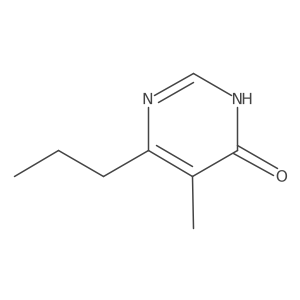 5-Methyl-6-propylpyrimidin-4-ol结构式