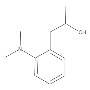 (2R)-1-[2-(dimethylamino)phenyl]propan-2-ol结构式