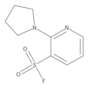 2-(Pyrrolidin-1-yl)pyridine-3-sulfonyl fluoride Structure
