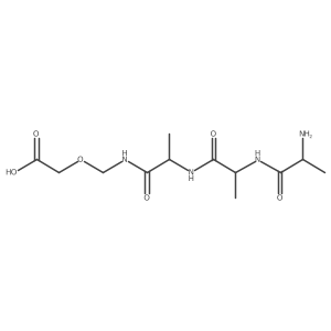 (7S,10S,13S)-13-amino-7,10-dimethyl-6,9,12-trioxo-3-oxa-5,8,11-triazatetradecanoic acid Structure
