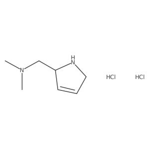 1-(2,5-Dihydro-1H-pyrrol-2-yl)-N,N-dimethylmethanamine;dihydrochloride结构式