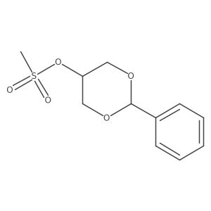 2-Phenyl-1,3-dioxan-5-yl methanesulfonate结构式