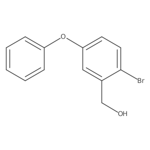 (2-Bromo-5-phenoxyphenyl)methanol Structure