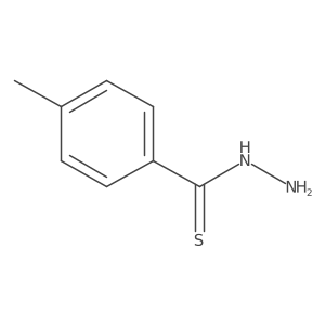 4-Methylthiobenzoylhydrazine结构式
