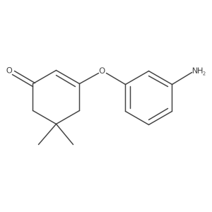 3-(3-Aminophenoxy)-5,5-dimethyl-2-cyclohexen-1-one Structure
