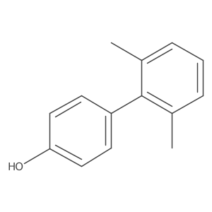 4-(2,6-Dimethylphenyl)phenol Structure