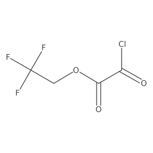 2,2,2-Trifluoroethyl 2-chloro-2-oxoacetate Structure