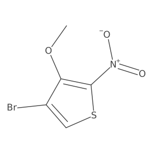 4-Bromo-3-methoxy-2-nitrothiophene Structure