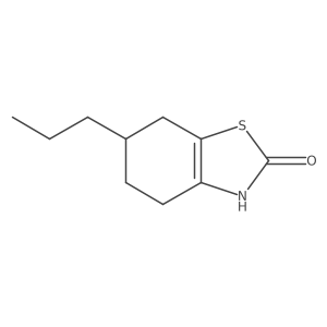 6-Propyl-2,3,4,5,6,7-hexahydro-1,3-benzothiazol-2-one结构式