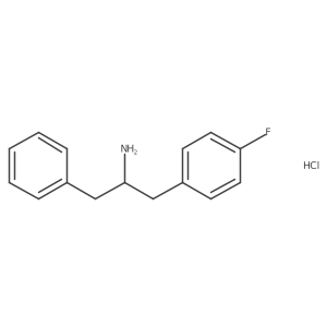 [1-Benzyl-2-(4-fluorophenyl)-ethyl]amine hydrochloride Structure
