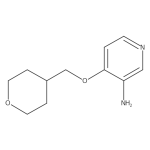 4-[(Oxan-4-yl)methoxy]pyridin-3-amine Structure