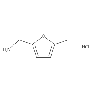 5-Methyl-2-furanylmethanamine hydrochloride Structure