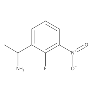 (1R)-1-(2-fluoro-3-nitrophenyl)ethan-1-amine Structure