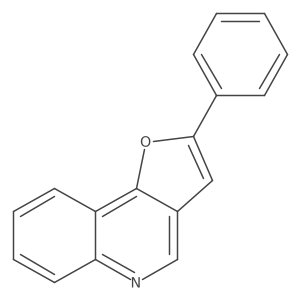2-Phenylfuro[3,2-C]quinoline结构式