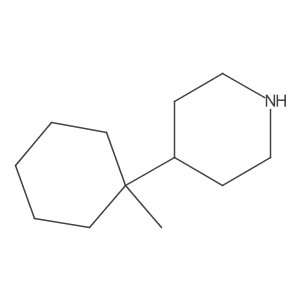 4-(1-Methylcyclohexyl)piperidine结构式