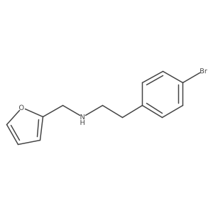 N-[2-(4-bromophenyl)ethyl]-2-Furanmethanamine结构式