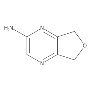 5,7-Dihydrofuro[3,4-b]pyrazin-2-amine Structure