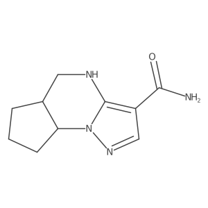 1,8,12-Triazatricyclo[7.3.0.0,2,6]dodeca-9,11-diene-10-carboxamide Structure