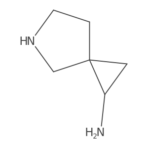 5-Azaspiro[2.4]heptan-1-amine结构式
