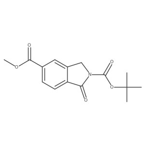 2-tert-Butyl 5-methyl 1-oxo-3H-isoindole-2,5-dicarboxylate Structure