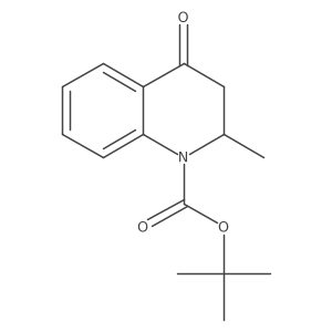 tert-Butyl 2-methyl-4-oxo-3,4-dihydroquinoline-1(2H)-carboxylate Structure