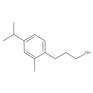3-(2-Methyl-4-propan-2-ylphenyl)propan-1-ol结构式